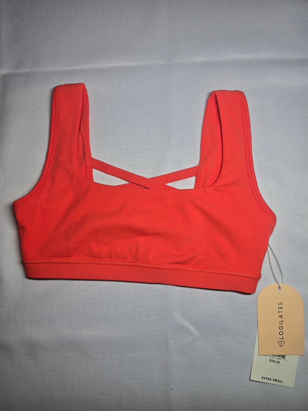 Blogilates Crisscross Sports Bra Spicy Orange